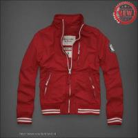 heren abercrombie fitch jassen rood Kleren Aan h2g4g442